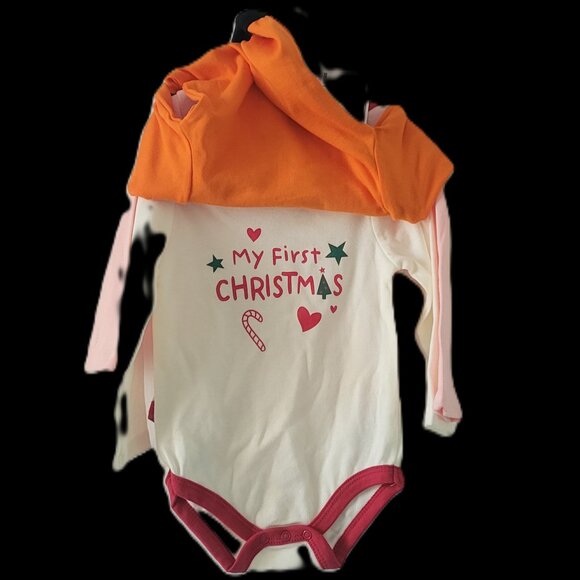 Joyful Moments Baby Girls My First Bodysuits Halloween Christmas Valentine’s Day - Picture 4 of 13